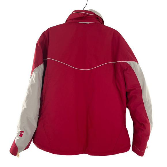 ELITE ALPINE DESIGN MENS RED AND GRAY SKI  COAT - Picture 4 of 9